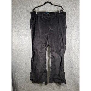 Old Navy Pants Women 22 Extra‎ High-Rise Flare Trouser Black Velvet Velour